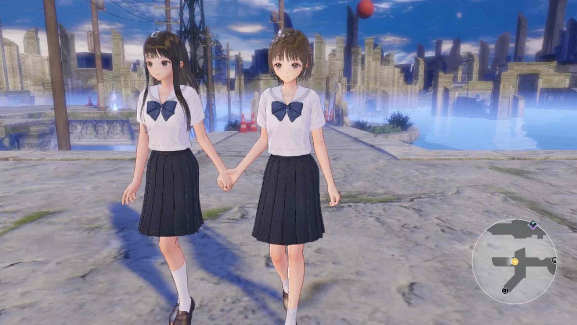 【美版】蓝色反射 四重奏 .BLUE REFLECTION Quartet 英语