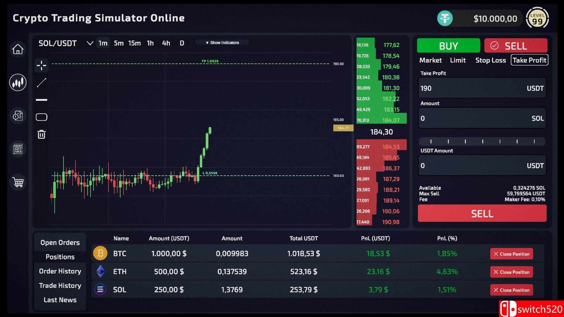 《加密货币交易模拟器（Crypto Trading Simulator）》官方中文 v0.1.1 [中文/繁体/英文/日语]