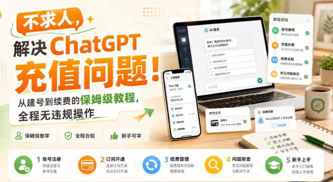 不求人，解决ChatGPT充值问题！从建号到续费的保姆级教程，全程无违规操作网赚项目-副业赚钱-互联网创业-资源整合老八网赚资源