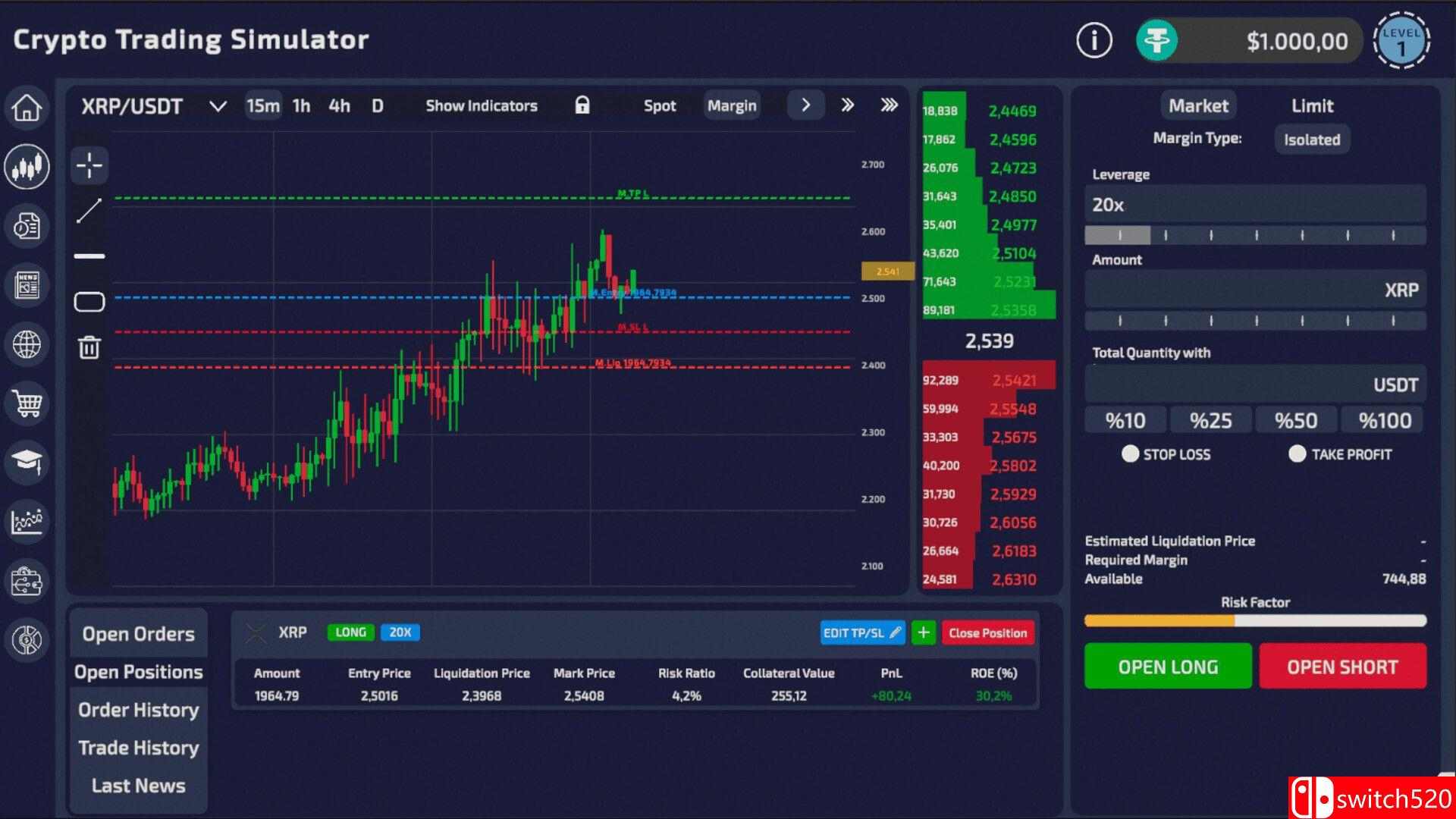 《加密货币交易模拟器（Crypto Trading Simulator）》官方中文 v0.1.1 [中文/繁体/英文/日语]