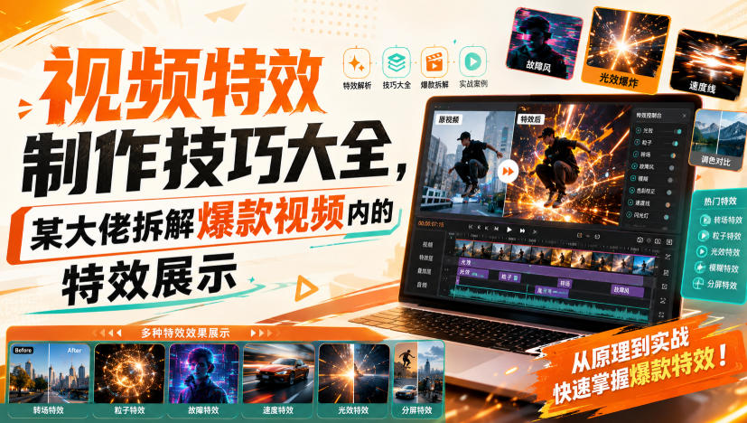 1ae8d17a7912a3789b6c347242d8dbde.jpeg 视频特效制作技巧大全,某大佬拆解爆款视频内的特效展示