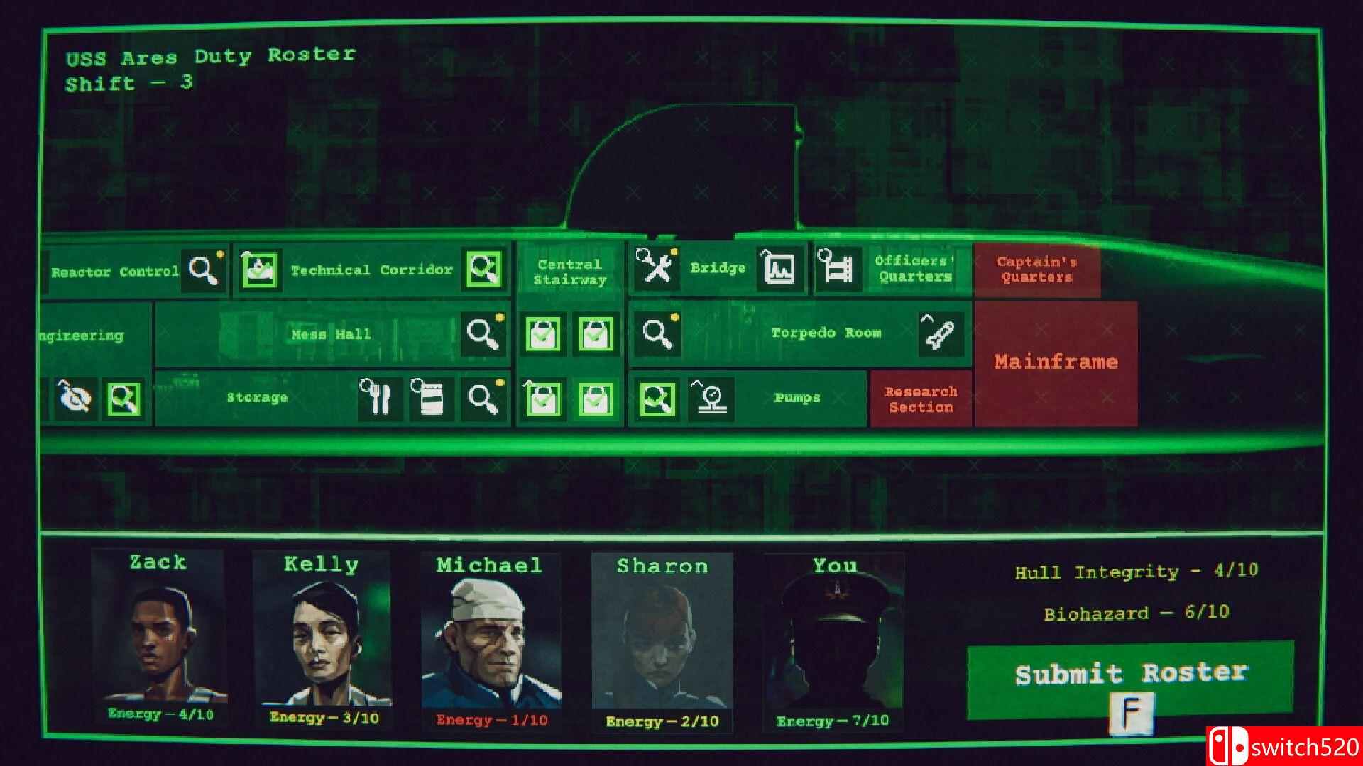 《静默恐惧：阿瑞斯深渊劫（Static Dread: The Submarine）》官方中文 [中文/英文/日语]