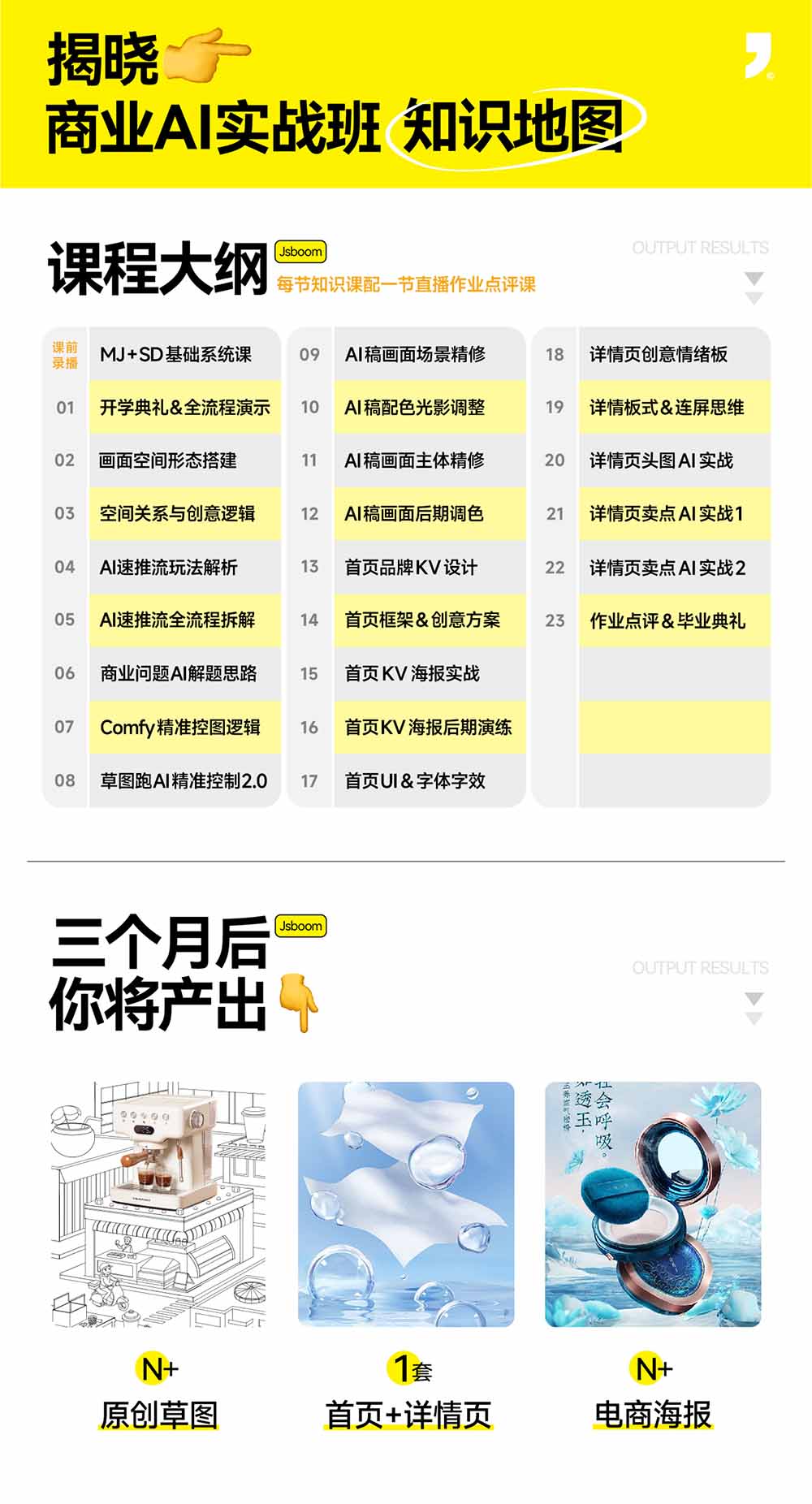 电商视觉 AI实战训练营第55期：MJ+SD+Comfy精准控图，从商业海报到首页详情页全流程实战