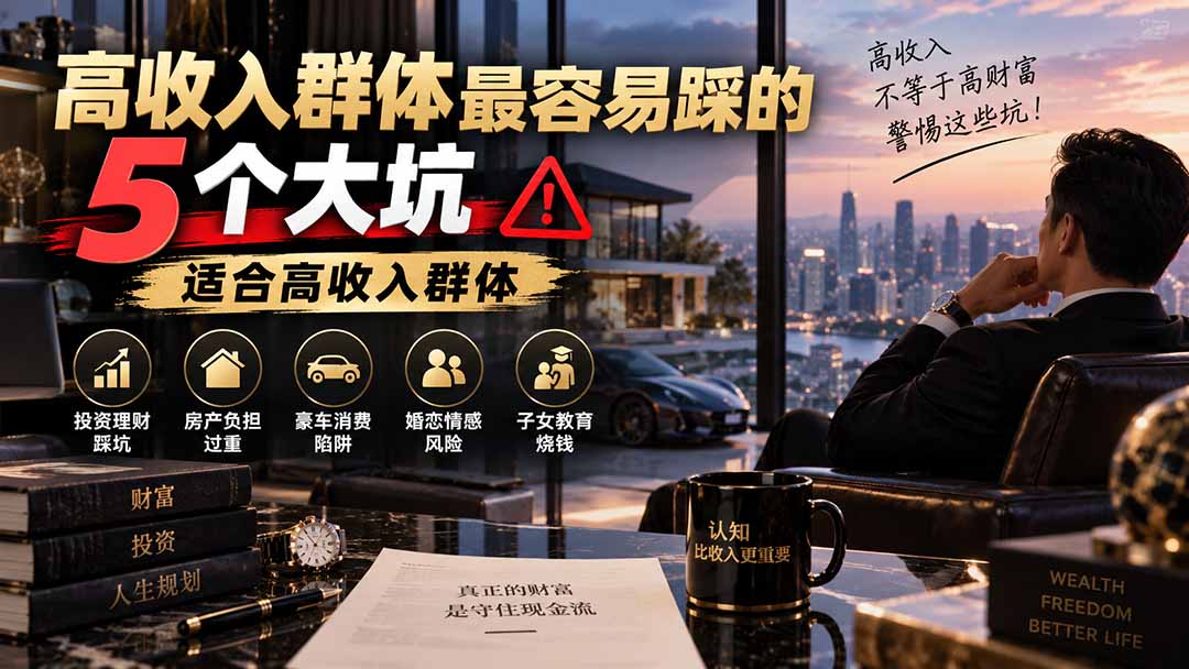 6094941d22f3685942828490255eecc0.jpeg 付费文章:高收入群体最容易踩的5个大坑,适合高收入群体