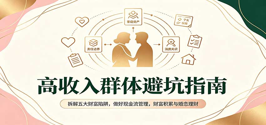 高收入群体避坑指南:拆解五大财富陷阱,做好现金流管理,财富积累与婚恋理财网赚项目-副业赚钱-互联网创业-资源整合老八网赚资源