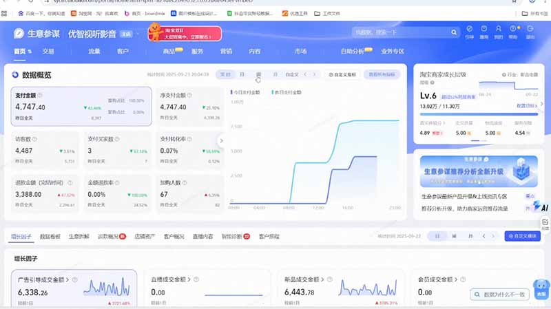 淘宝VIP特训课-更新0917：蓝海选品+付费投放｜短视频AI运营｜大促起爆全流程，破解店铺无流量无利润难题
