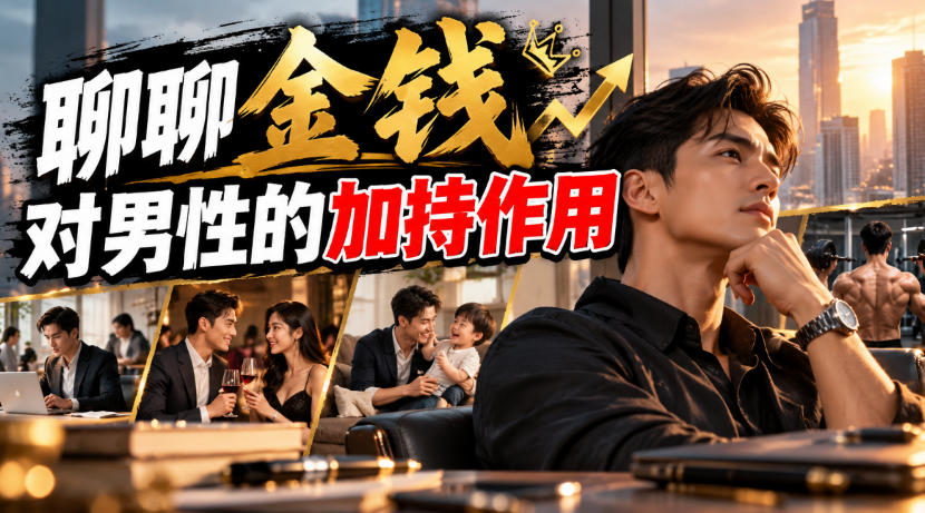 某公众号付费文章：聊聊金钱对男性的加持作用网赚项目-副业赚钱-互联网创业-资源整合老八网赚资源