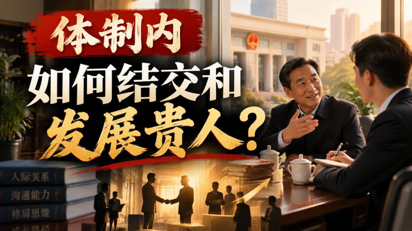 某公众号付费文章：体制内，如何结交和发展贵人?网赚项目-副业赚钱-互联网创业-资源整合老八网赚资源