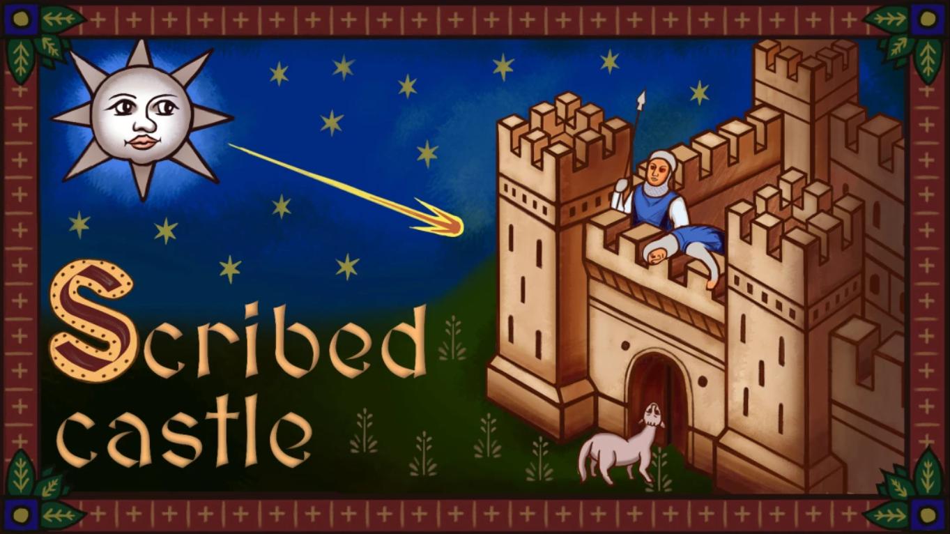 8308f5692c9cfe8b179c821976d4b9ba.jpeg 【美版】手绘城堡 Scribed castle 英语