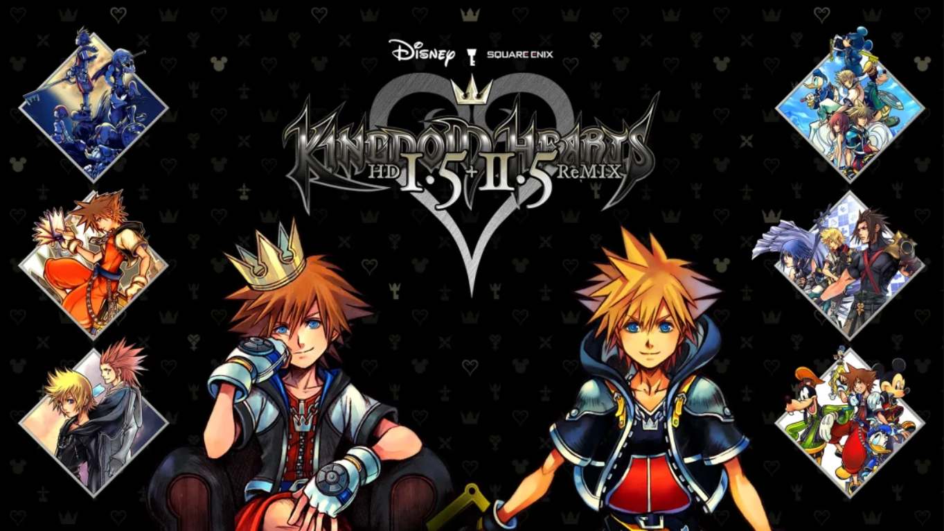 【美版】王国之心 -HD 1.5+2.5 ReMIX- KINGDOM HEARTS -HD 1.5+2.5 ReMIX- 英语网赚项目-副业赚钱-互联网创业-资源整合老八网赚资源