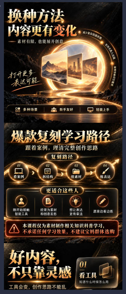 5476adb76228fcb993cdfa95422b9ebc.jpeg 素材制作知识课,爆款复刻Codex短视频自动化,从素材拆解到创意表达,让AI自动“干活”,而不是只会回答问题