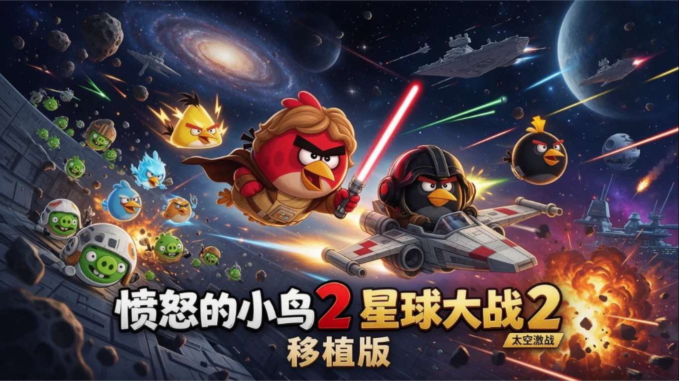 【移植游戏】愤怒的小鸟星球大战2 移植游戏