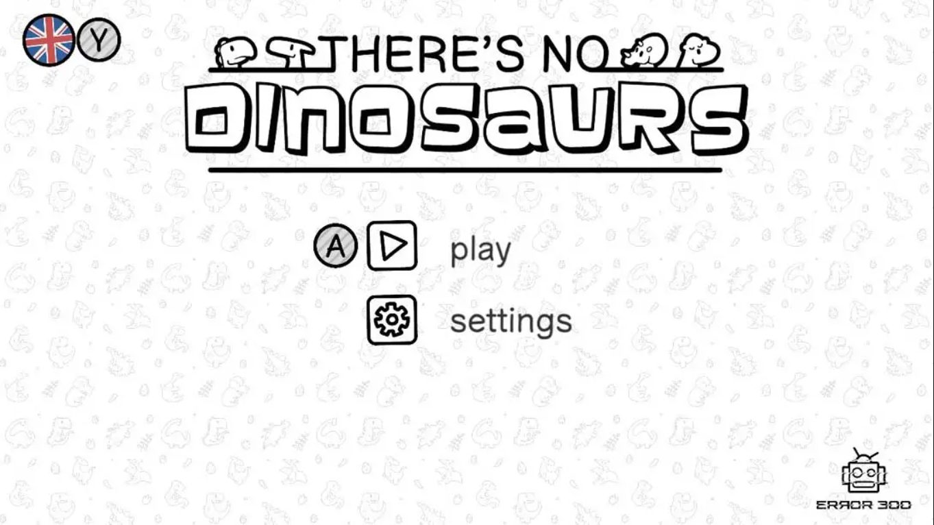 【美版】寻物大师 这里没有小恐龙 .There’s No Dinosaurs 中文