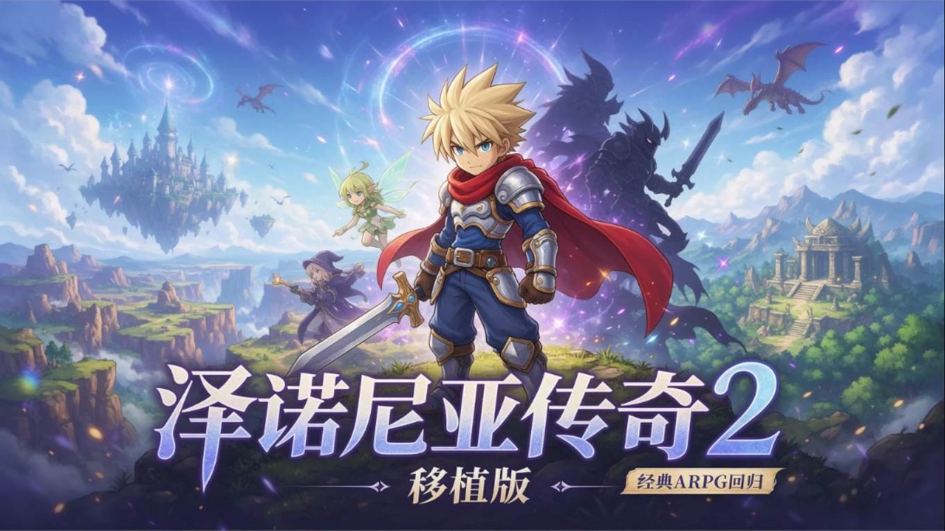【移植游戏】泽诺尼亚传奇 2 移植游戏网赚项目-副业赚钱-互联网创业-资源整合老八网赚资源