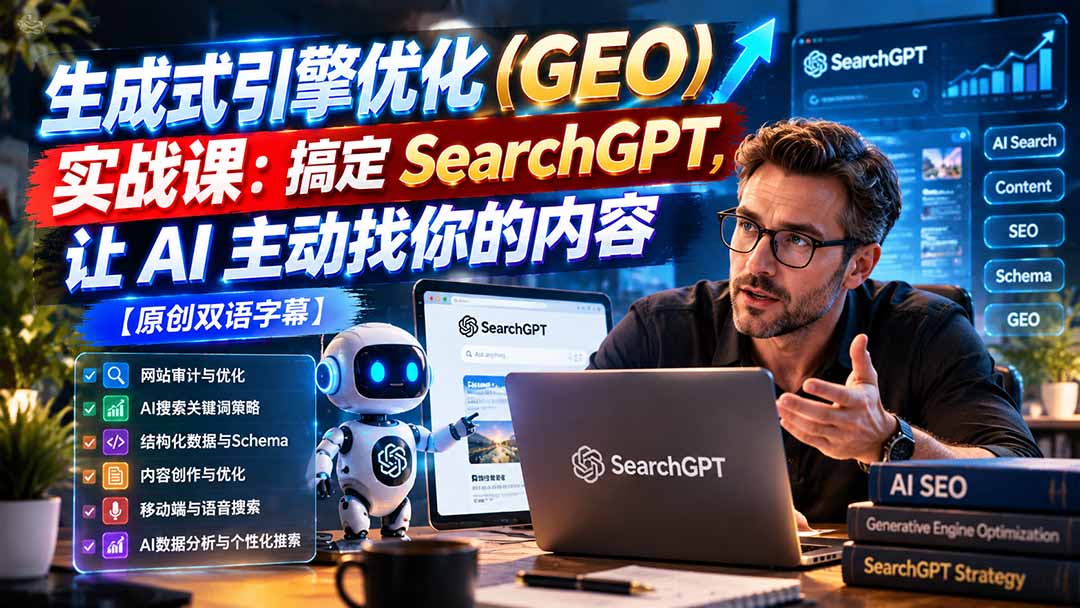 生成式引擎优化(GEO网赚项目-副业赚钱-互联网创业-资源整合老八网赚资源