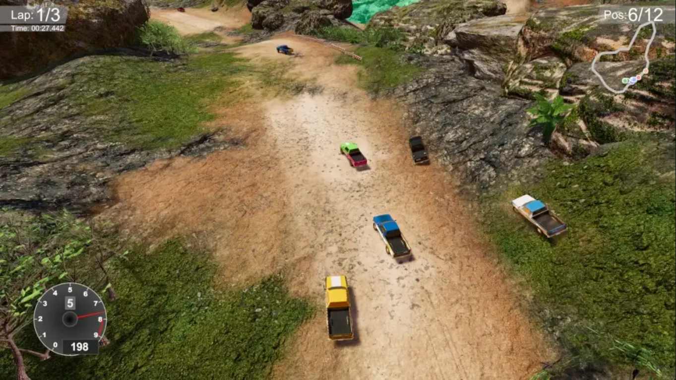 5ad4925320b5f00c55811790c0929ca3.jpeg 【美版】俯视拉力赛车 Top Down Rally Racing 英语
