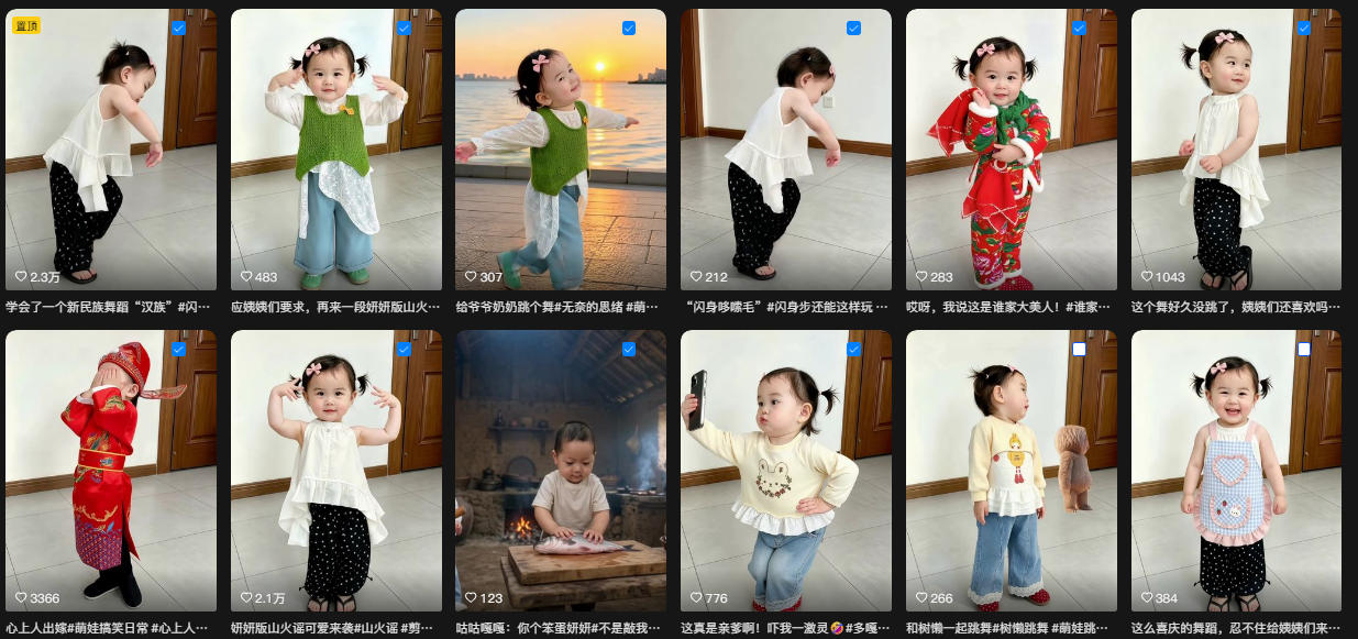 d5e08d1e657f41c96cea91889043d4ab.jpeg 抖音16W粉丝博主的AI萌娃跳舞视频教学,可做视频挂载剪映拉新+各个平台的创作者分成+收徒等多种变现方式,单月1W+